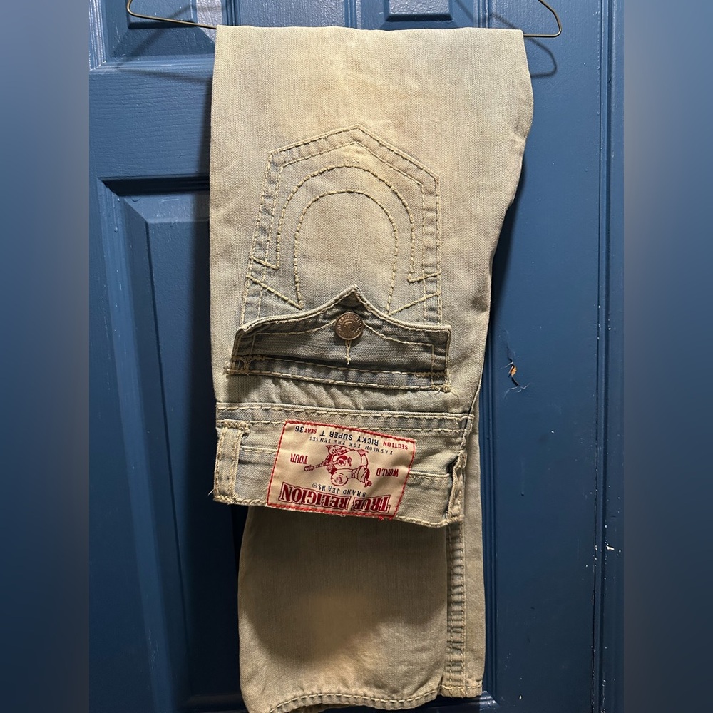 True Religion Denim Jeans with Red Label